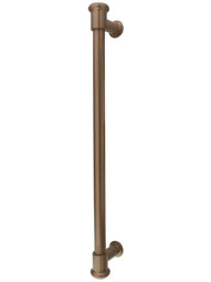 Steam Works Appliance Pull - 12 inch Center-to-Center in Brushed Bronze.